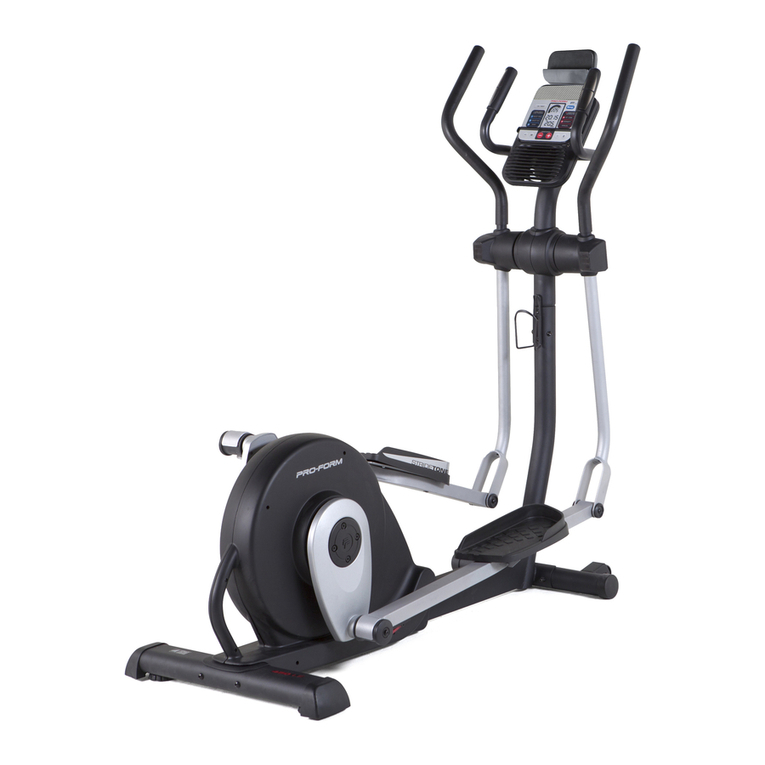 Pro-Form 490 Le Elliptical User manual Pro-Form 490 Le Elliptical User manual