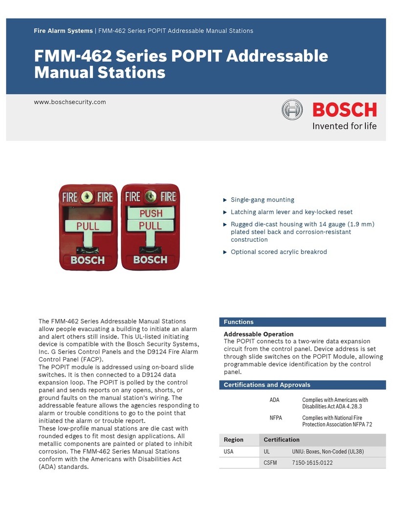 Bosch FMM‑462 Series Use and installation guide
