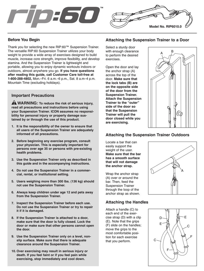 Reebok Accsy Rip60 Suspension Trnr manual