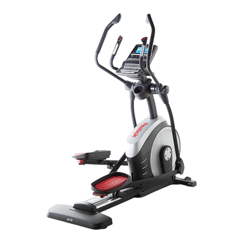 Reebok 910 Elliptical User manual