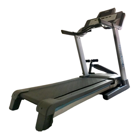 Reebok 8100 Es Treadmill manual