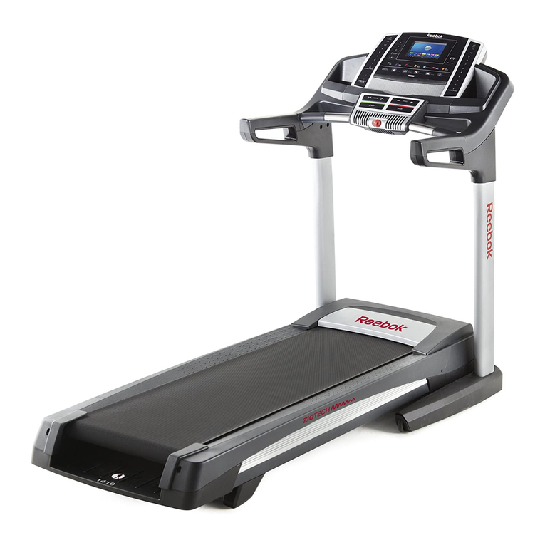 Reebok 1410 Treadmill manual