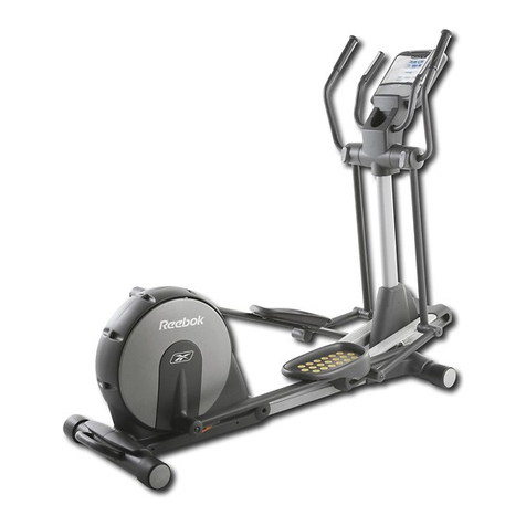 Reebok 1000 Zx Elliptical User manual