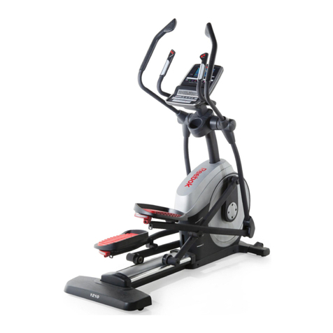 Reebok 1210 Elliptical User manual