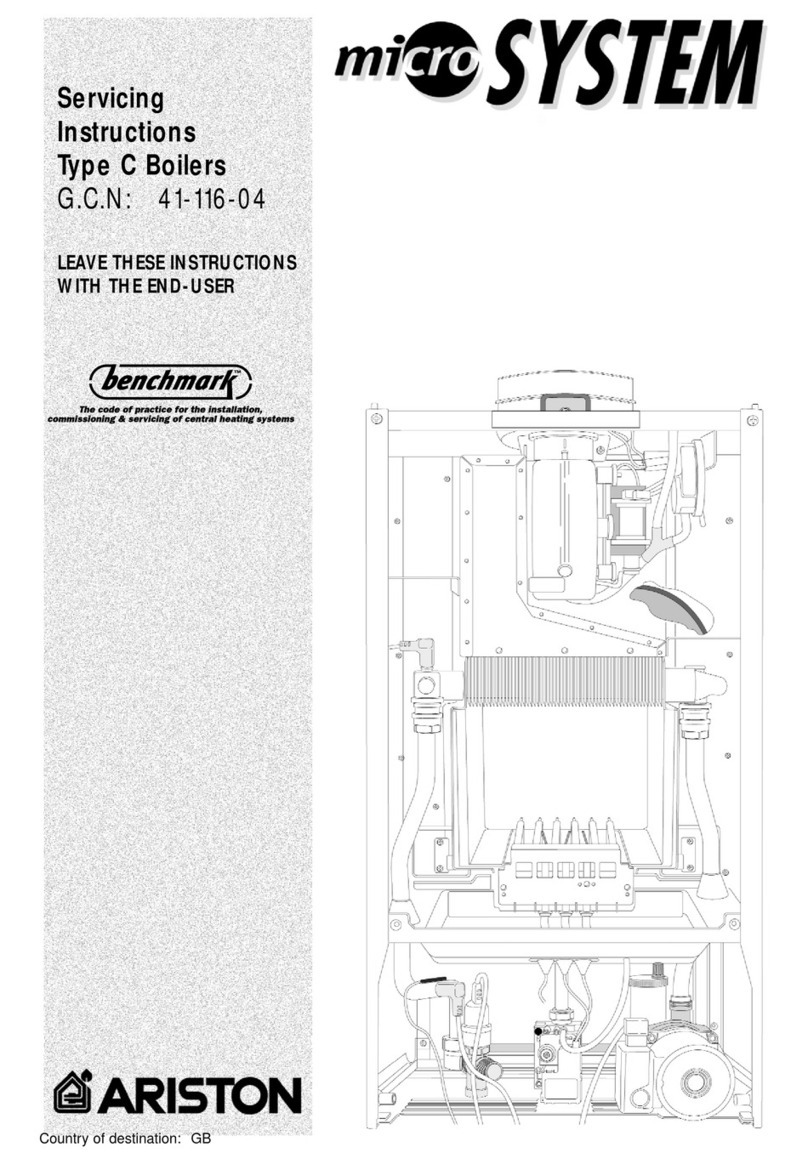 Ariston microSYSTEM 10 RFFI Servicing instructions Ariston microSYSTEM 10 RFFI Servicing instructions