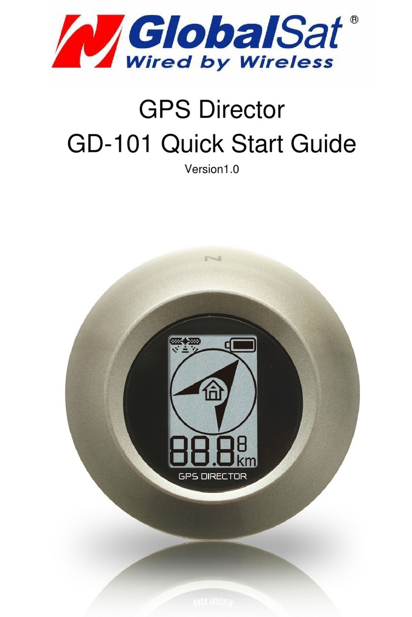 Global Sat GD-101 quick start guide