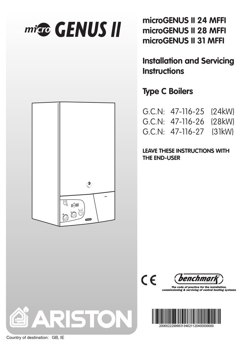 Ariston microGENUS II 31 MFFI User guide Ariston microGENUS II 31 MFFI User guide
