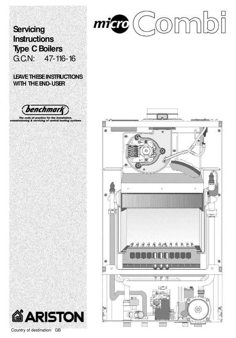 Ariston MICROCOMBI 23 MFFI Servicing instructions