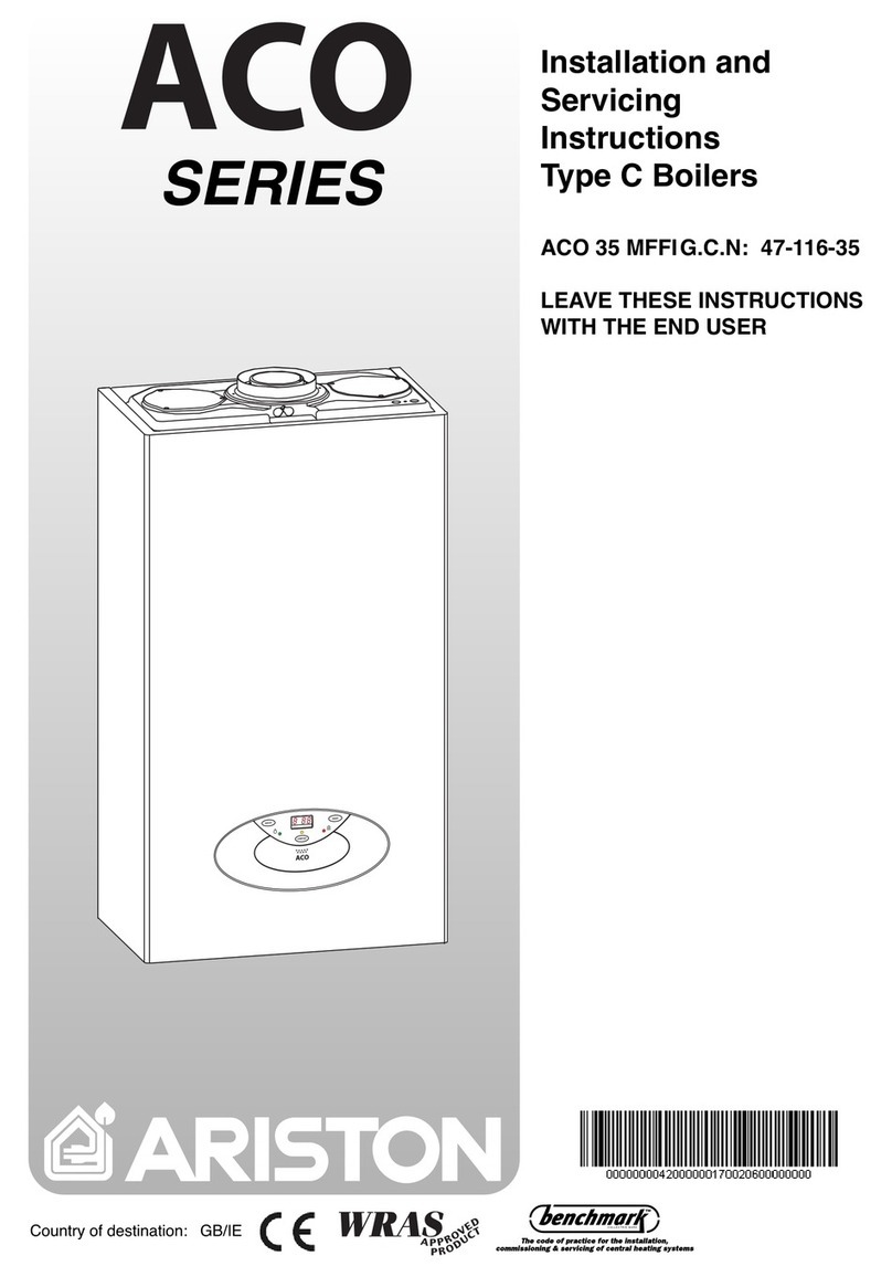 Ariston ACO 35 MFFI User guide Ariston ACO 35 MFFI User guide