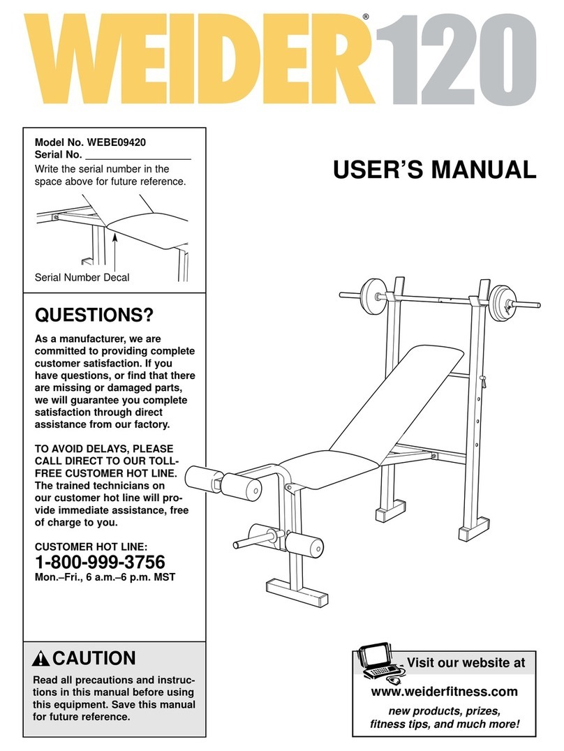 Weider 120 manual