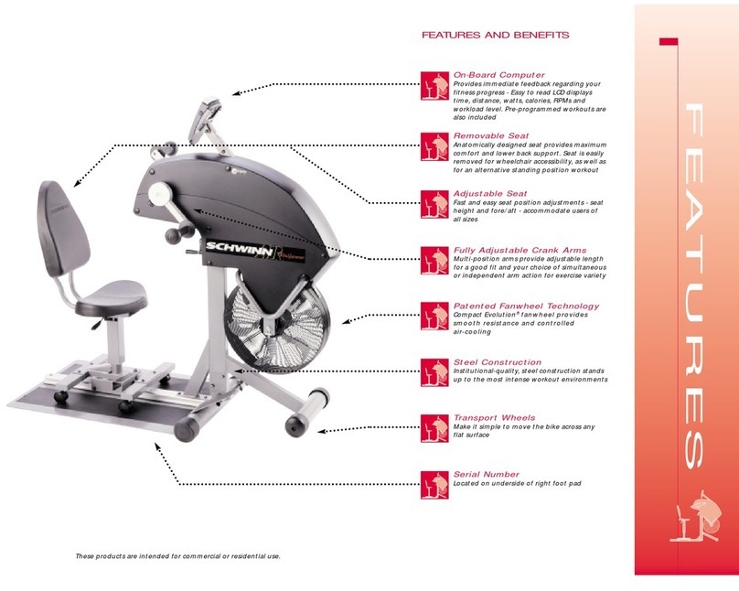 Schwinn Airdyne Windjammer User manual Schwinn Airdyne Windjammer User manual