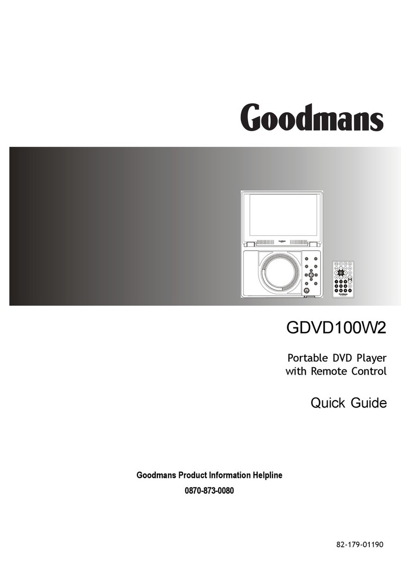 Goodmans GDVD100W2 User manual
