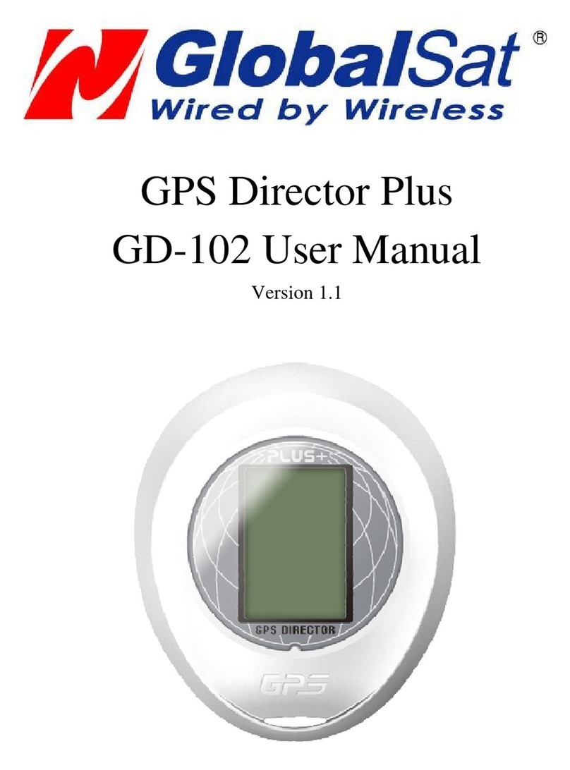 Global Sat GD-102 User manual