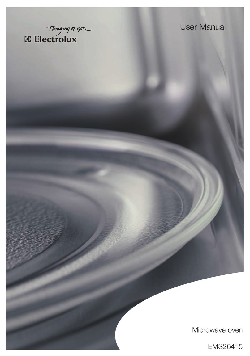 Electrolux EMS26415 user manual