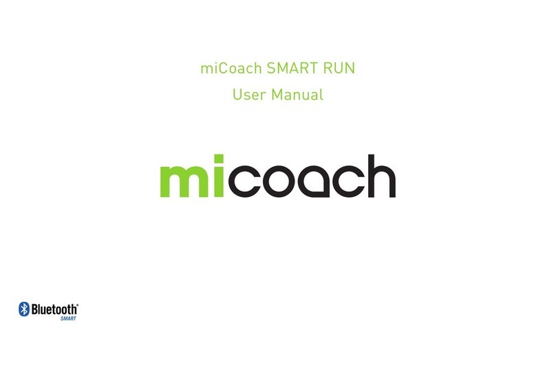 miCoach miCoach SMART RUN user manual