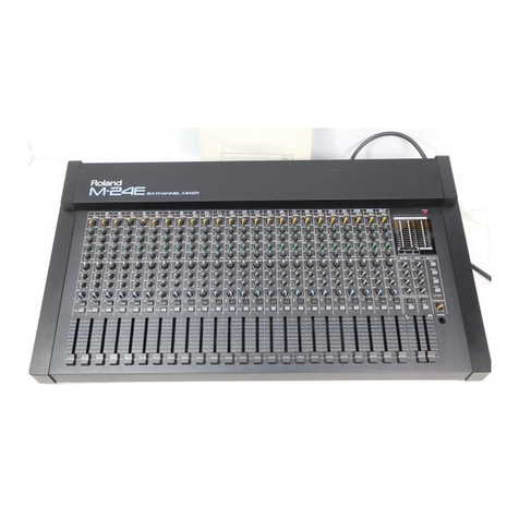Roland M-24E User manual