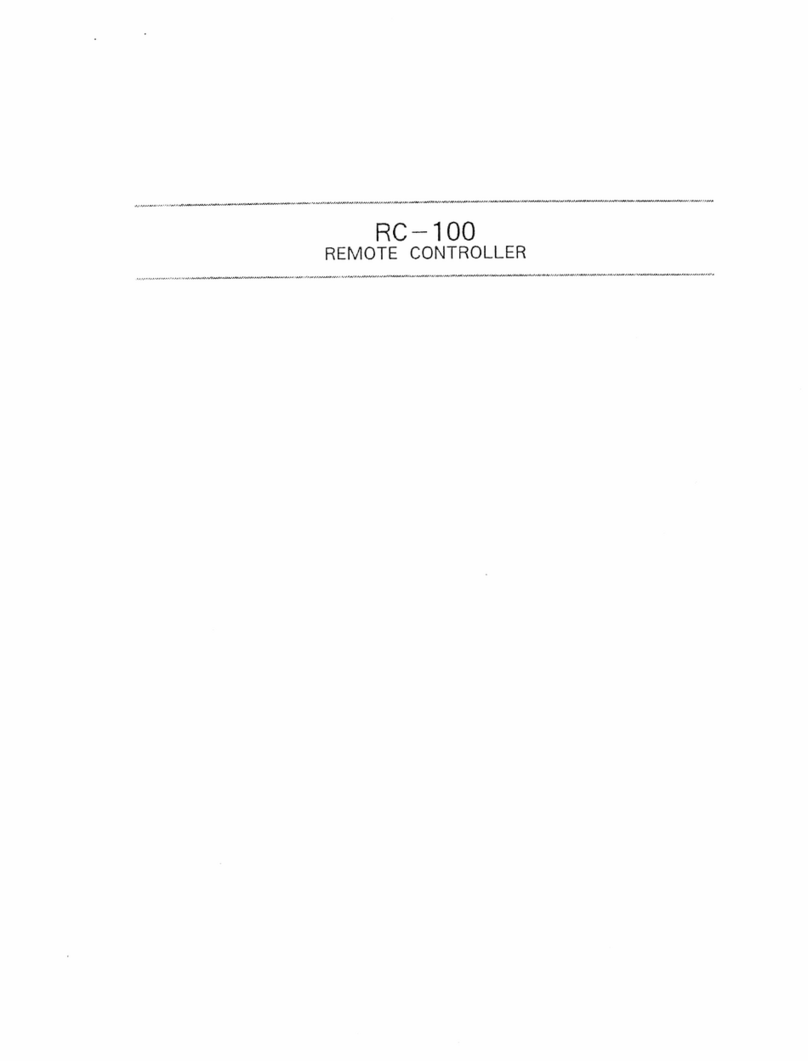 Roland RC-100 User manual