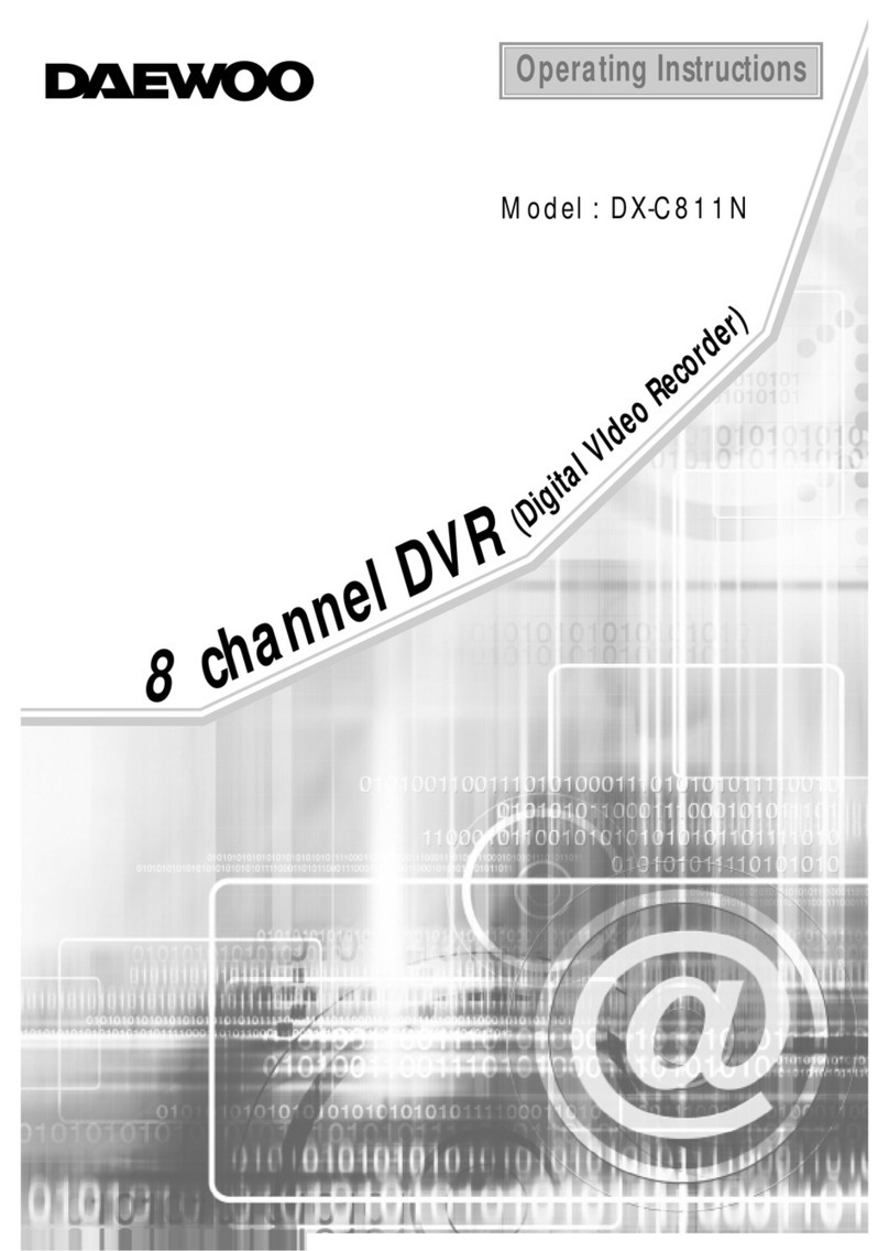 Daewoo DX-C811N operating instructions