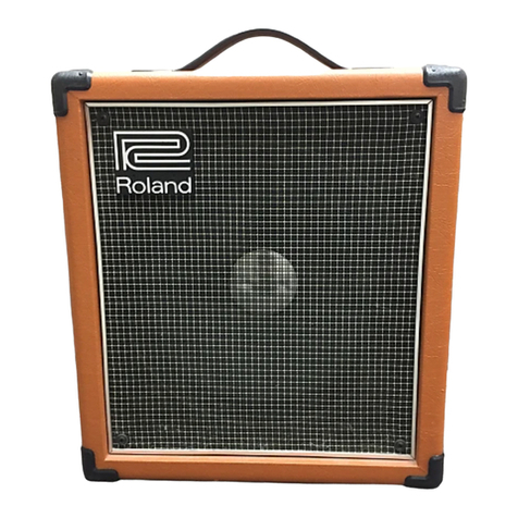 Roland CUBE-40 User manual Roland CUBE-40 User manual