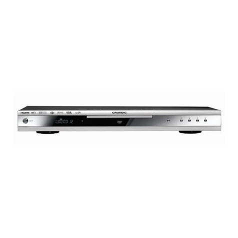 Grundig GDP 3760 User manual