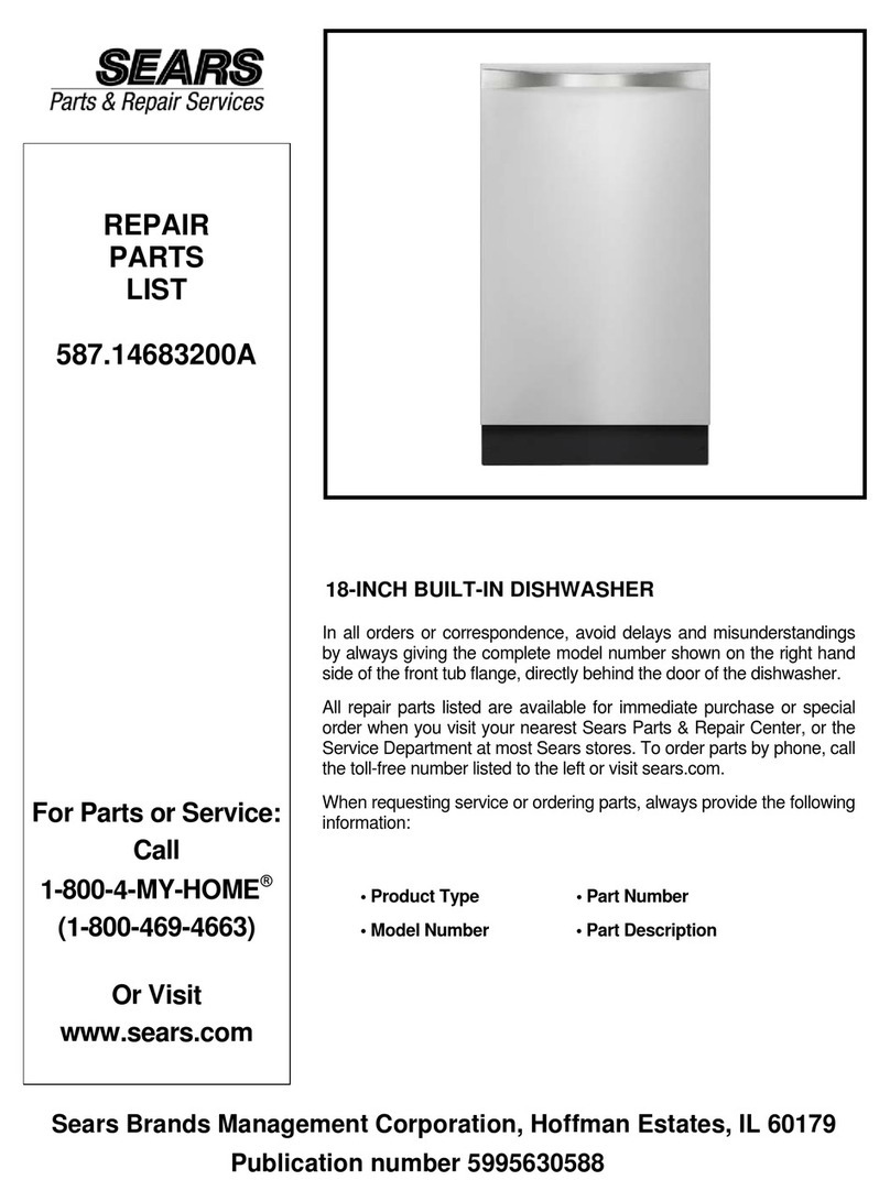 Electrolux 587.14683200A Repair parts list
