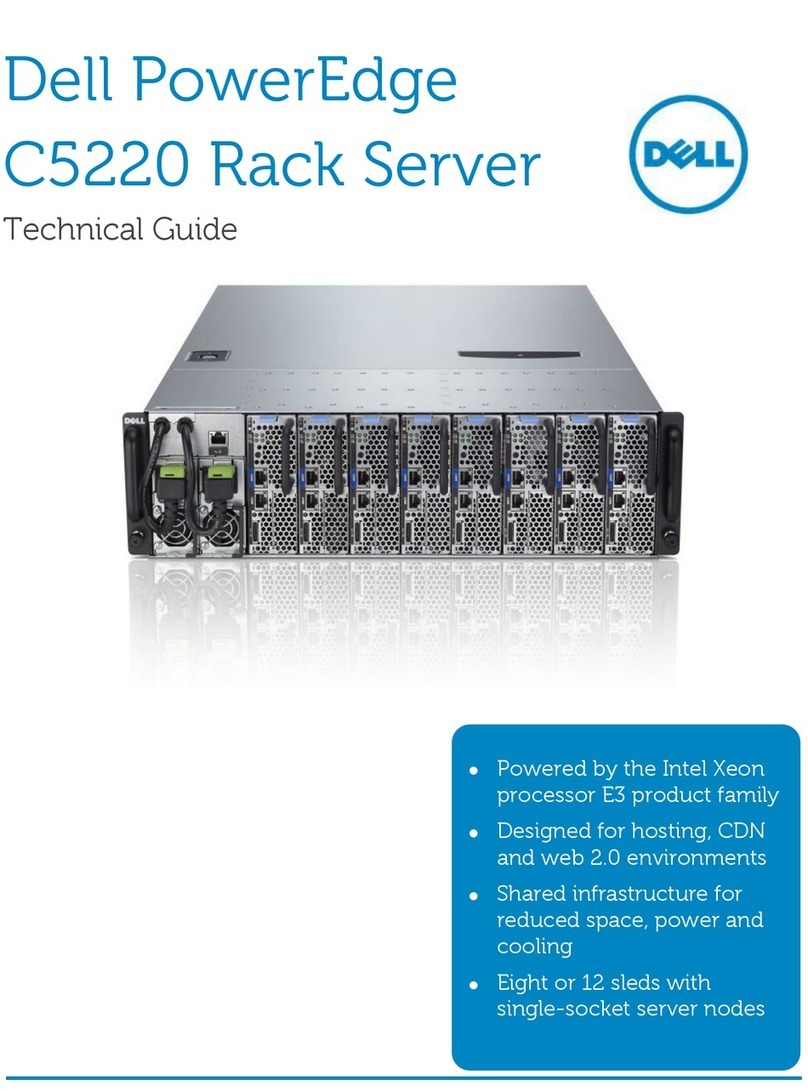 Dell PowerEdge C5220 Quick start guide Dell PowerEdge C5220 Quick start guide