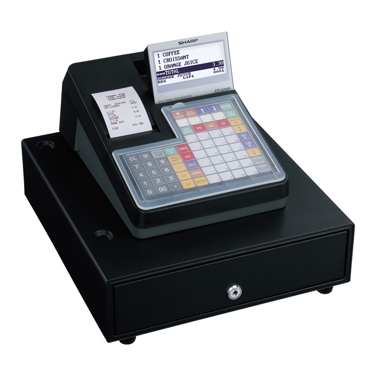 Sharp ER-A280F User manual