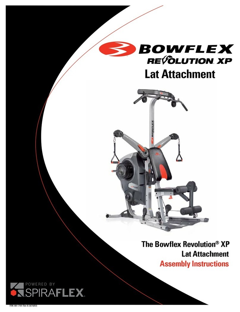 Bowflex Revolution XP Lat Tower User manual