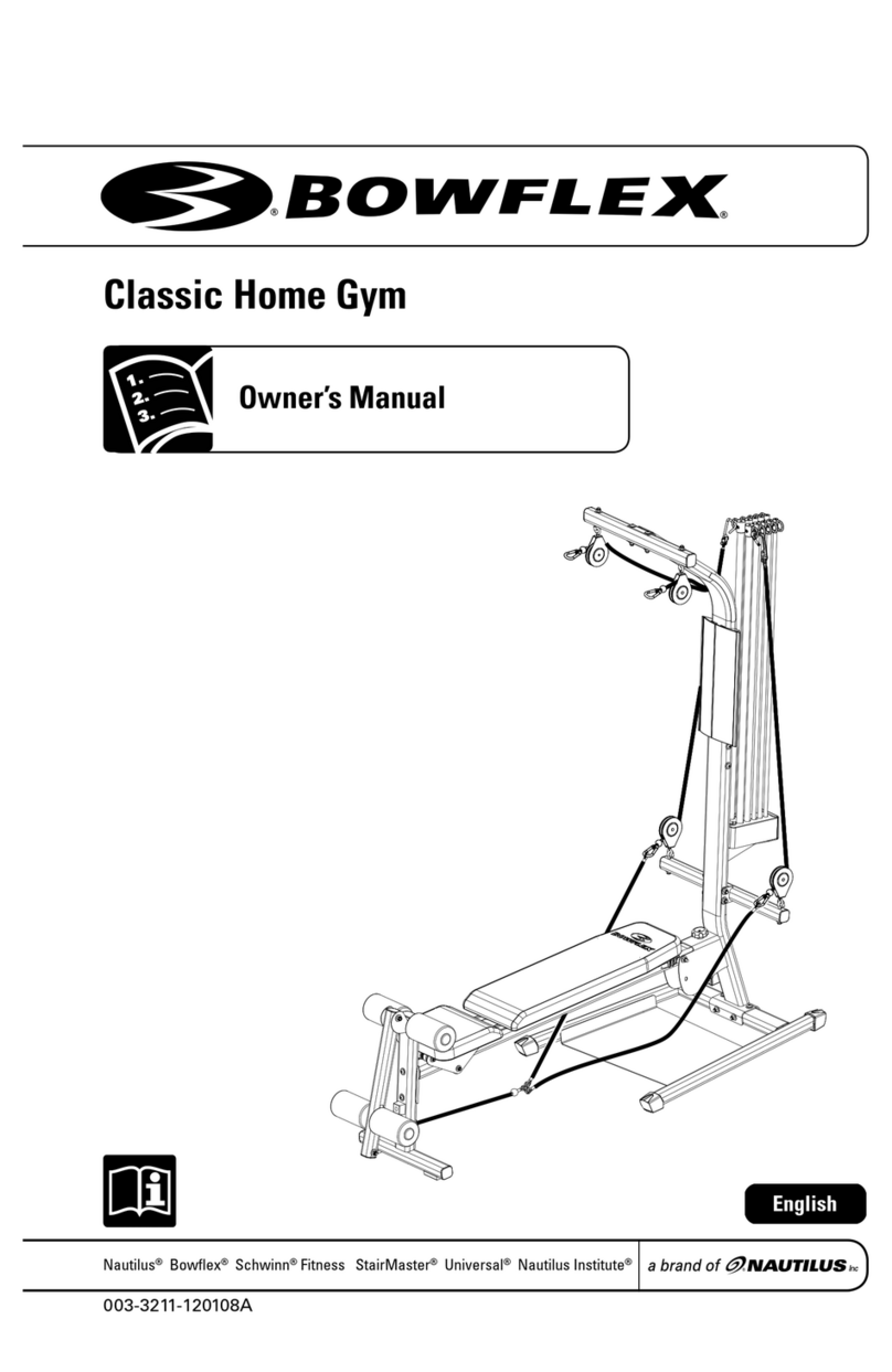 Bowflex Classic owner's manual