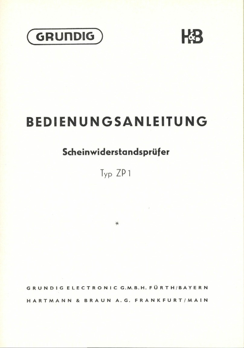 Grundig ZP 1 Quick start guide