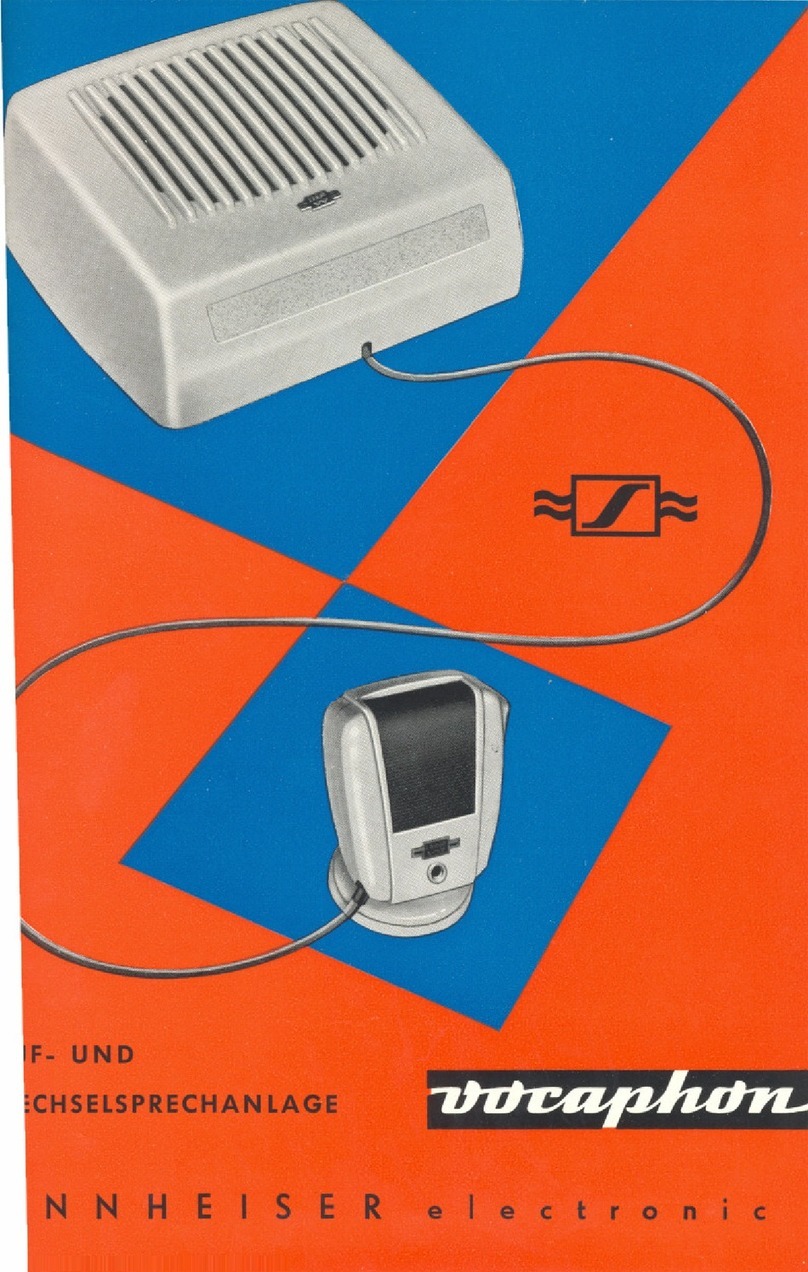 Sennheiser VA 2 Instructions for use Sennheiser VA 2 Instructions for use