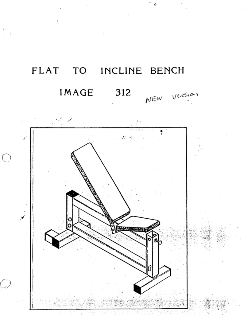 Image Fitness 312flat-incline Bench manual