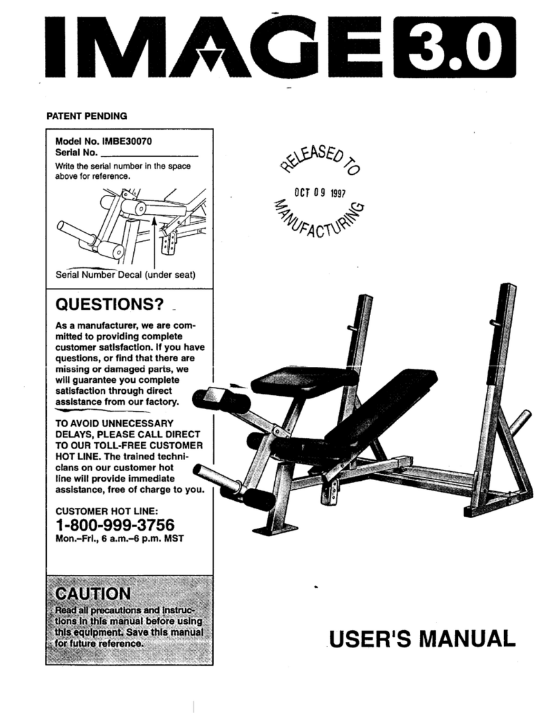 Image Fitness 3.0 manual