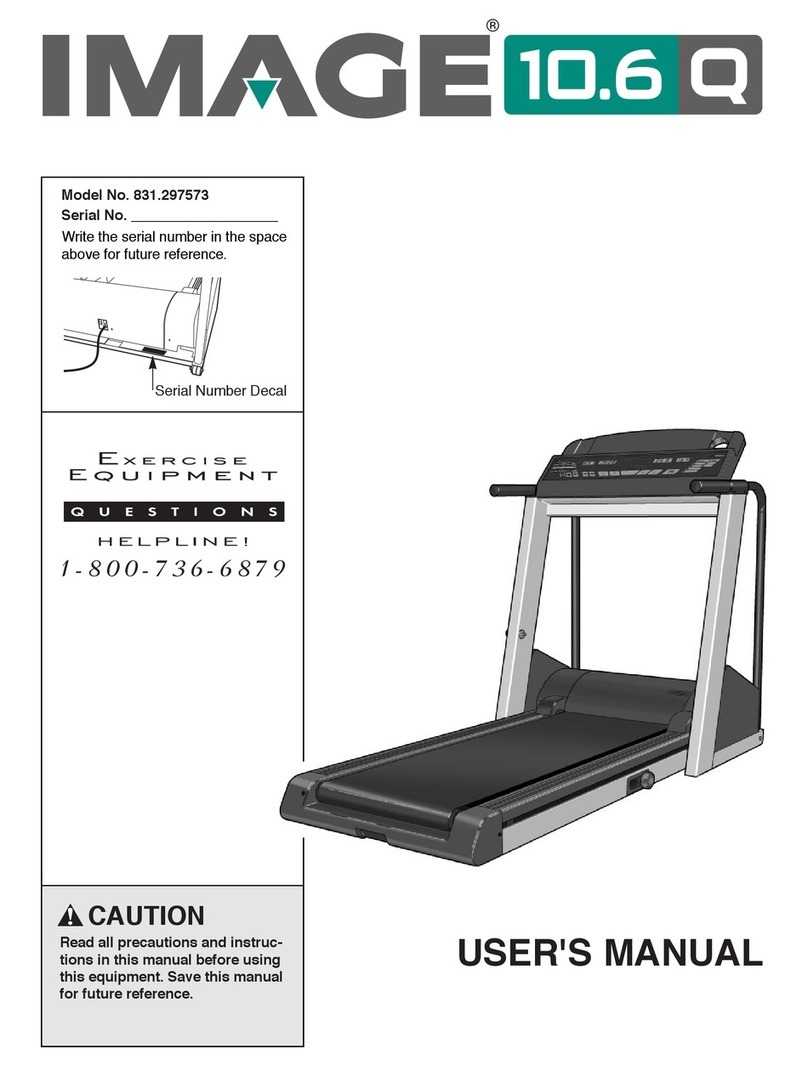 Image Fitness 10.6q user manual