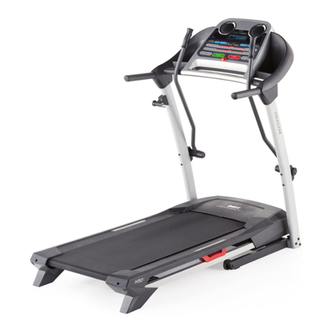 HEALTH RIDER H50 Crosswalk Sl Treadmill user manual