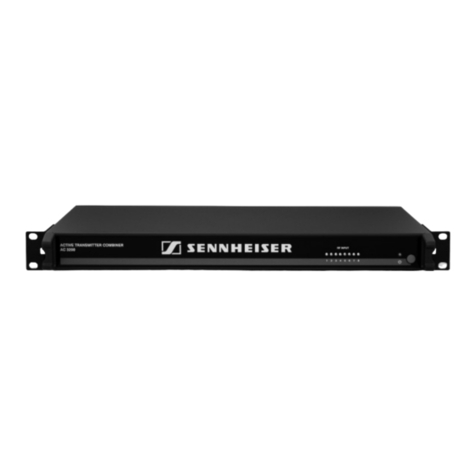 Sennheiser AC 3200 User manual