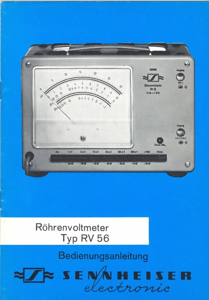 Sennheiser RV 56 Quick start guide