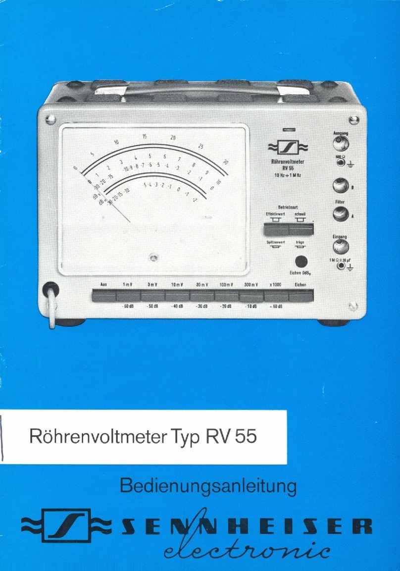 Sennheiser RV 55 Bedienungsanleitung