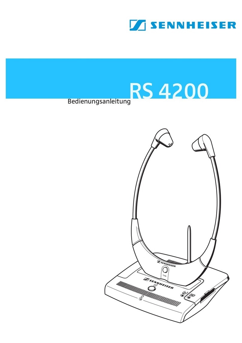 Sennheiser RS 4200 Instructions for use