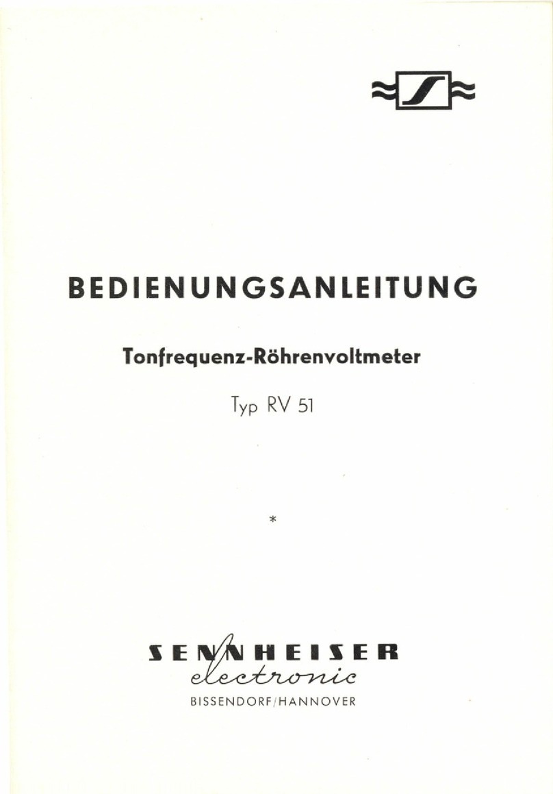 Sennheiser RV 51 Bedienungsanleitung