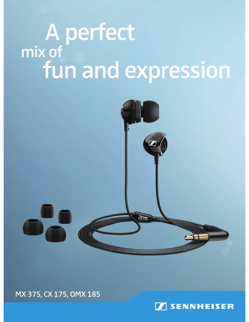 Sennheiser CX 175 Instructions for use