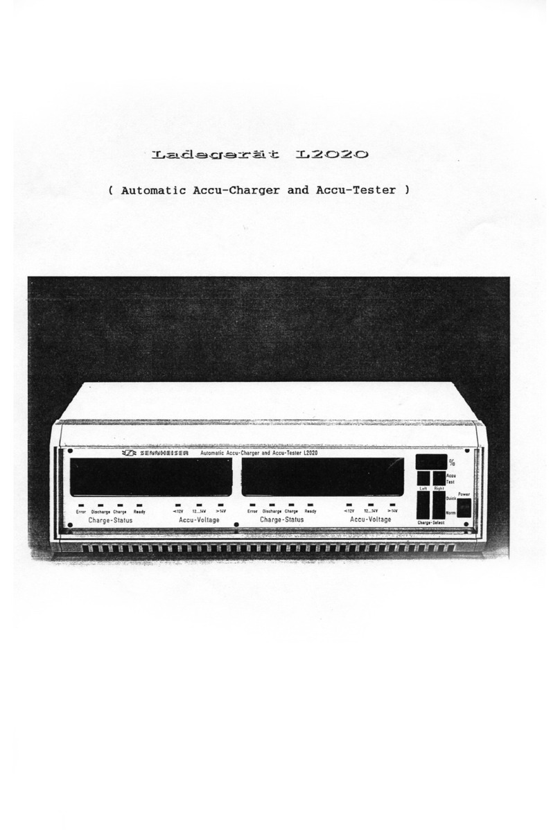 Sennheiser L 2020 Instructions for use