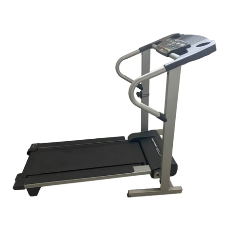 Pro-Form 330rt Treadmill Quick start guide Pro-Form 330rt Treadmill Quick start guide