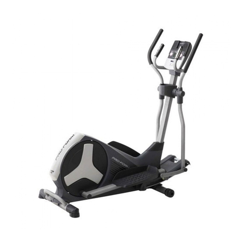 Pro-Form 310 Re Elliptical User manual