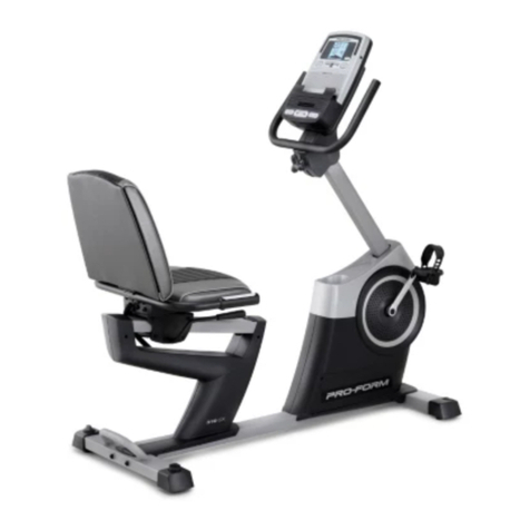 Pro-Form 310 Cx Bike User manual