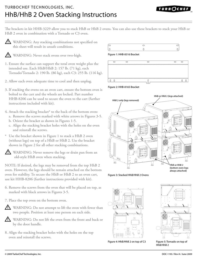 TurboChef HhB 2 User manual