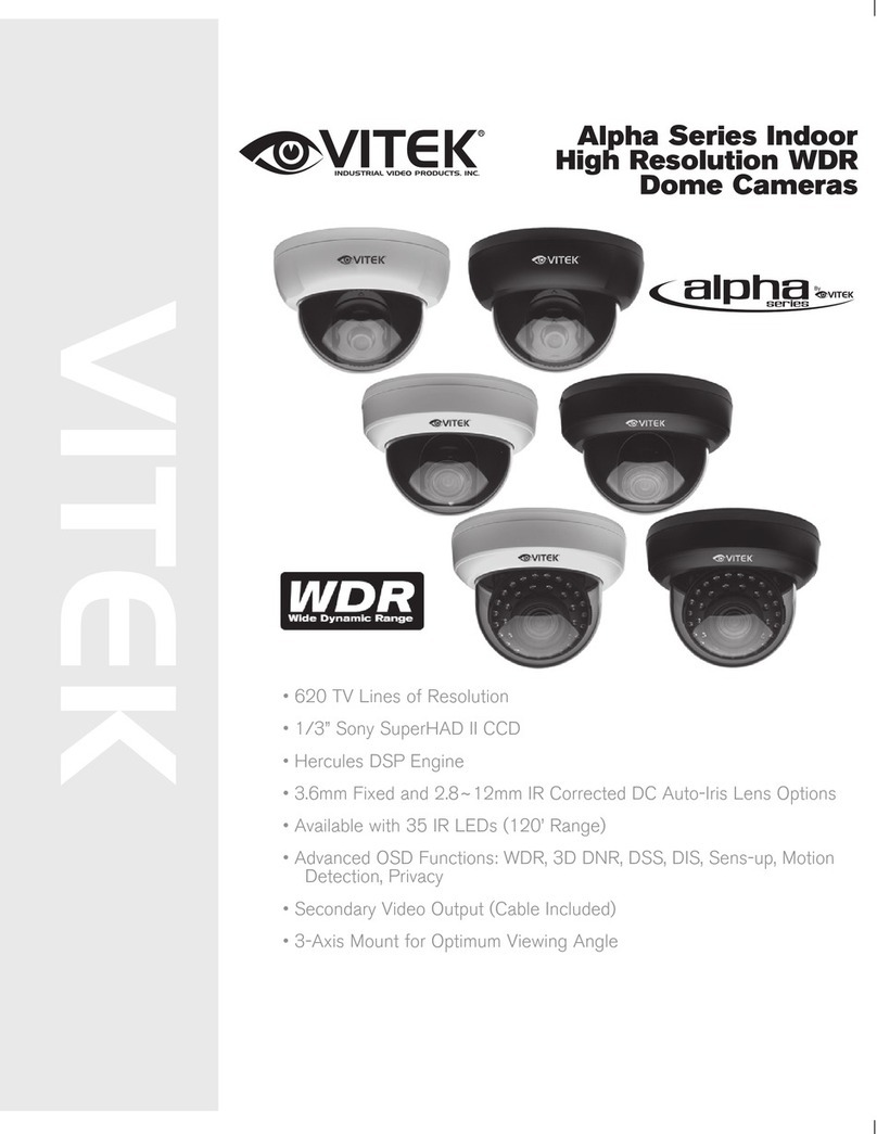 Vitek VTD-A4F/IW Instruction manual & mounting template