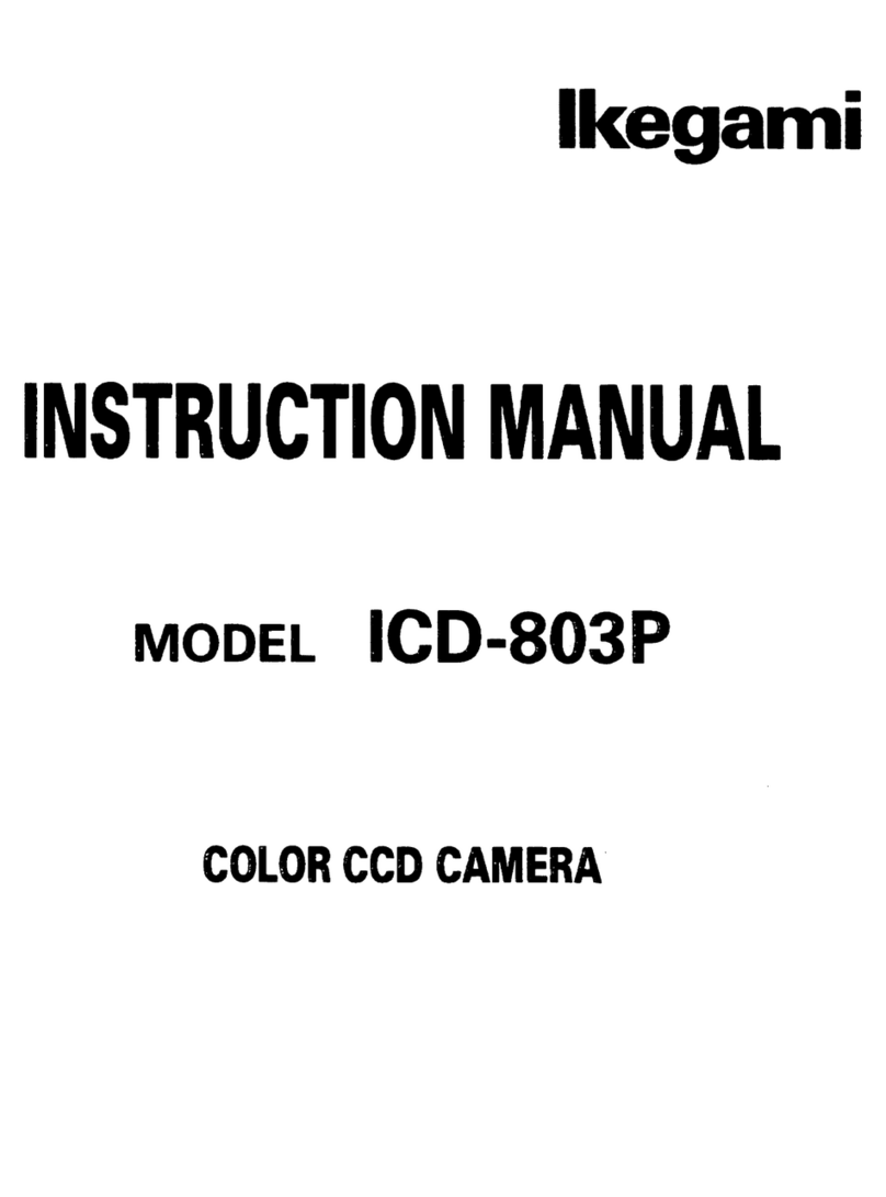 Ikegami ICD-803P instruction manual