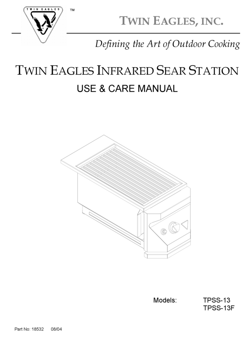 Twin Eagles TPSS-13 Use & care manual