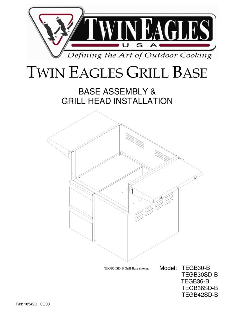 Twin Eagles TEGB36-B Assembly & installation manual